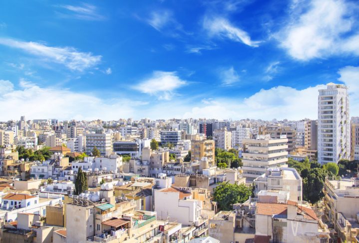 Nice view of Nicosia, Cyprus