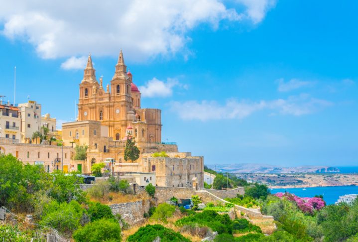 Parish Church of Mellieha, Malta