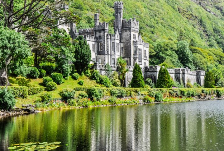 Kylemore Abbey in Connemara, Ireland