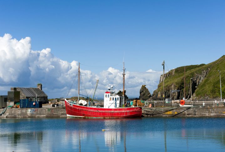 D41389 Harbour at Cape Clear Island, County Cork, Ireland